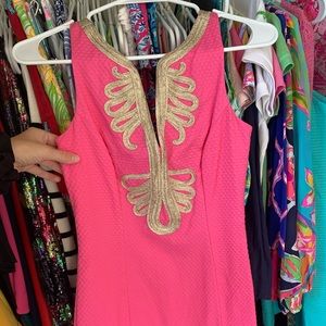 Lilly Pulitzer Janice Shift Dress in Hotty Pink